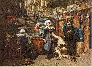 Mosler, Henry Buying the Wedding Trousseau France oil painting artist